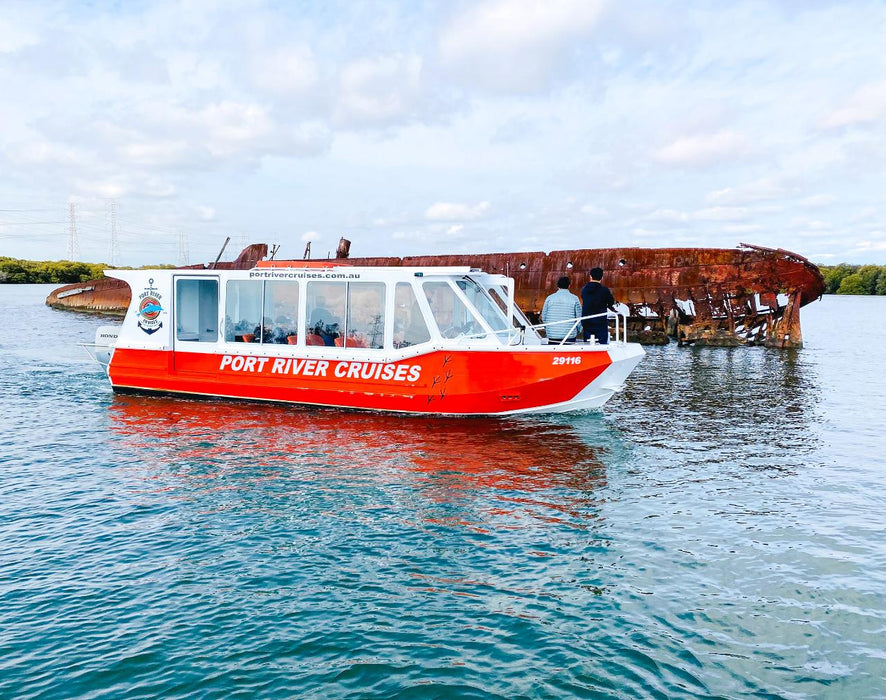 90 Minute Port River Dolphin & Ships Graveyard Cruise