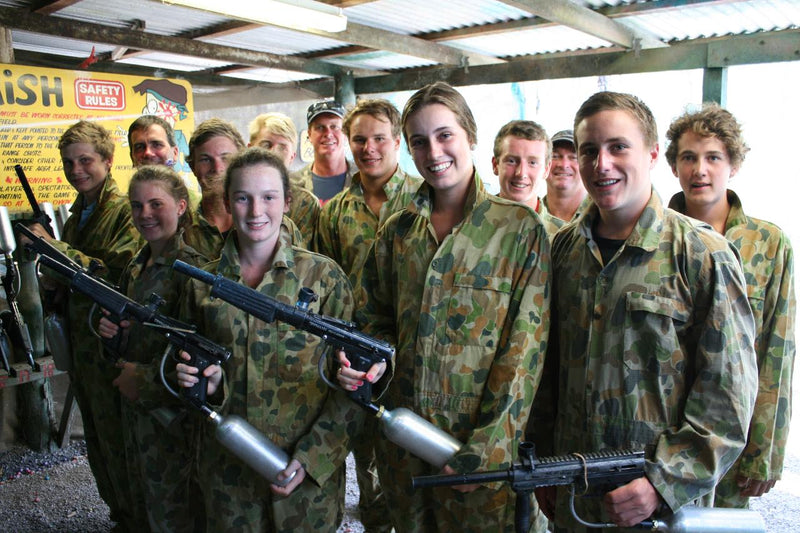 Skirmish Sunshine Coast Outdoor Paintball Session