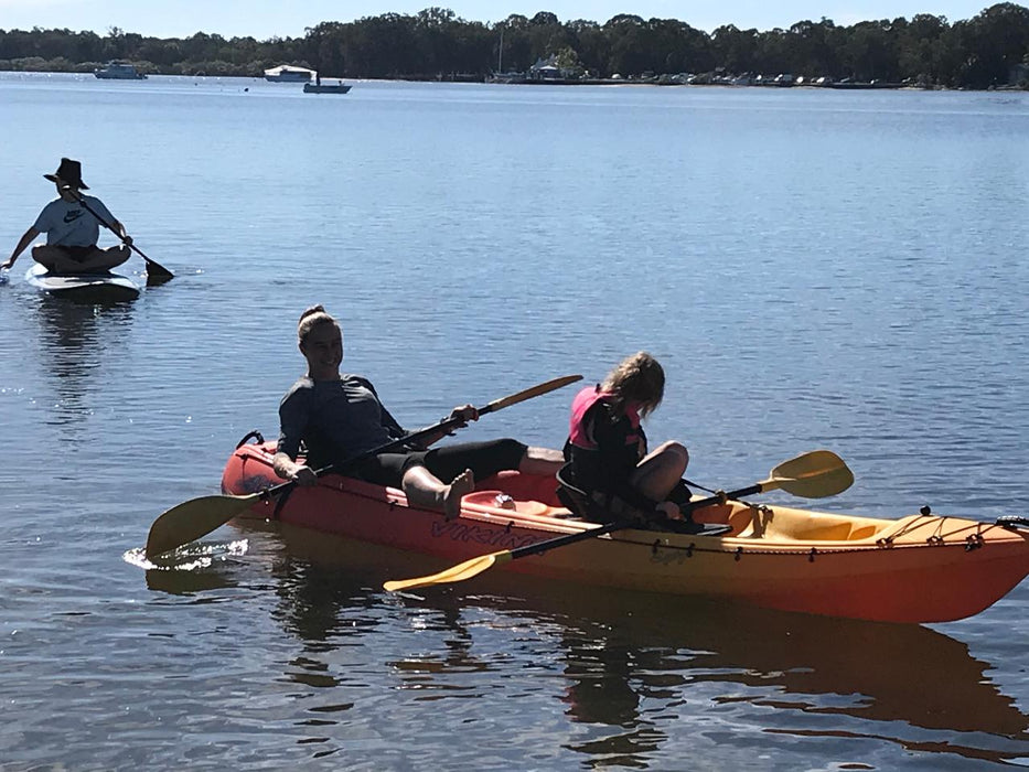 Private Kayak Or Stand Up Paddle Boarding Flat Water Tour Smooth Water From Rainbow Beach