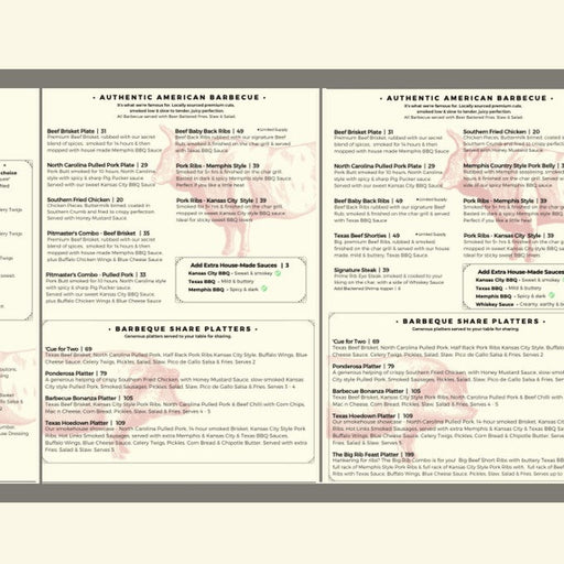 A Grand Grill Dining Signature At Bluegrass Bbq Hudson Corner - We Wander