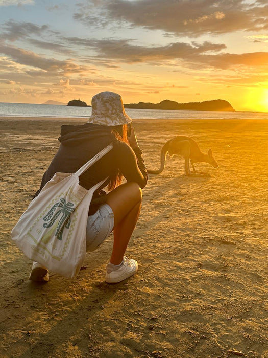 Beach Sunrise With The Wallabies - We Wander