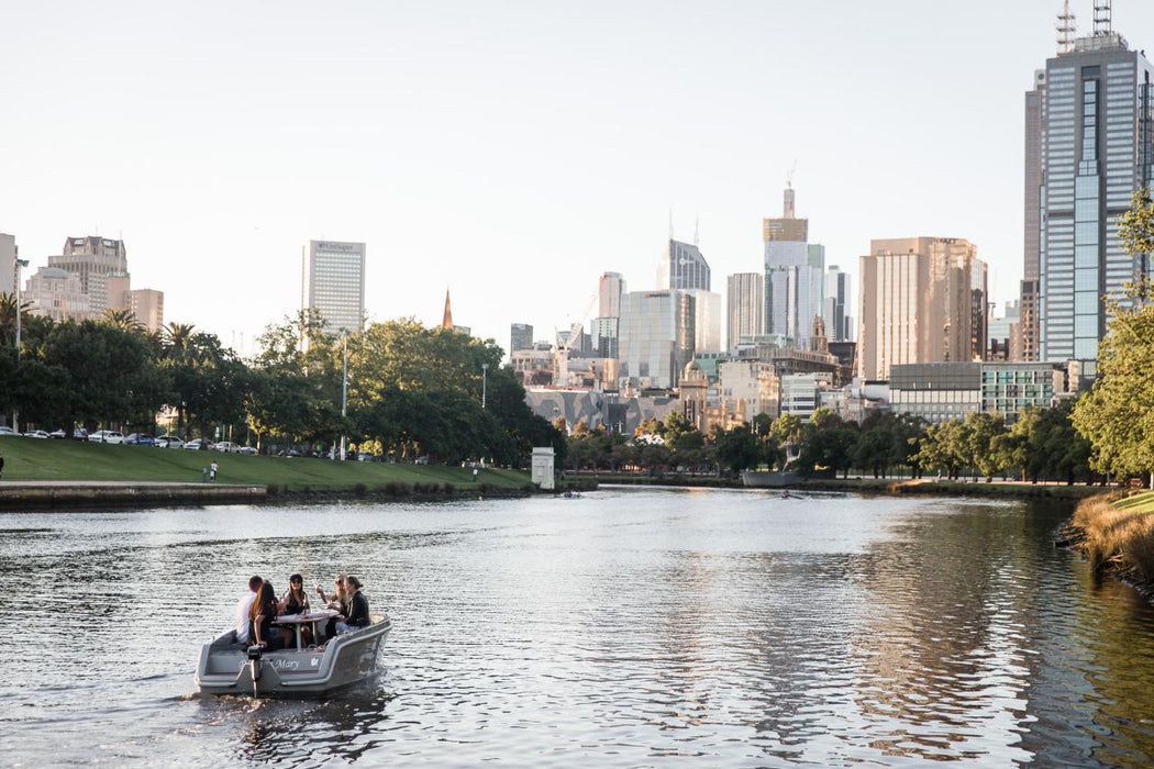 Goboat Melbourne - 2 Hour Electric Picnic Boat Hire (Up To 8 People) - We Wander