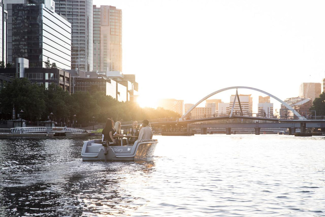 Goboat Melbourne - 2 Hour Electric Picnic Boat Hire (Up To 8 People) - We Wander