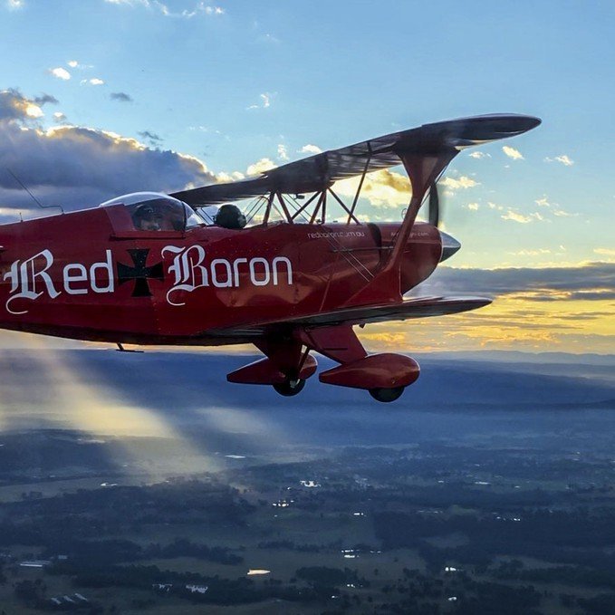 Intense 30 - Minute Aerobatics Experience In The Red Baron Biplane - We Wander