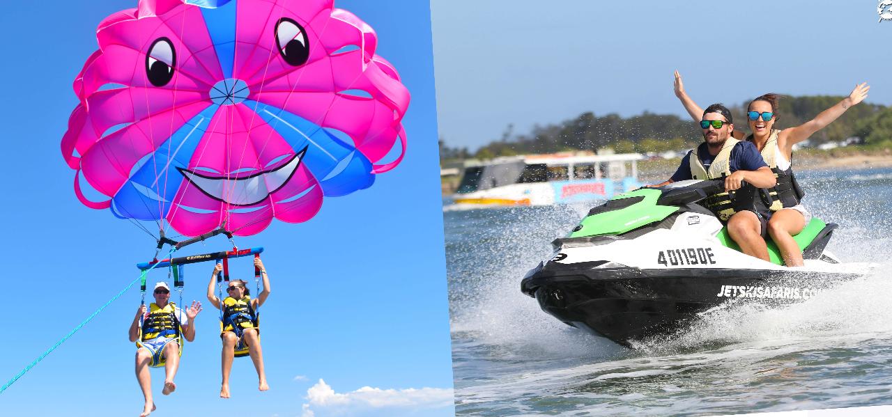 Parasailing + 30Min Jet Ski Safari (2Ppl)