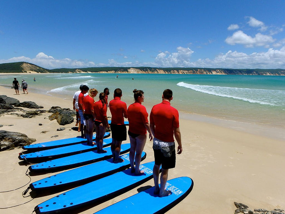 Learn To Surf Australia's Longest Wave - Combo 2 X Day Trip Departing Noosa - We Wander