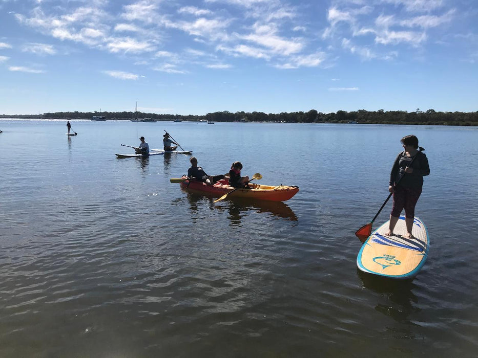 Private Kayak Or Stand Up Paddle Boarding Flat Water Tour Smooth Water From Rainbow Beach - We Wander