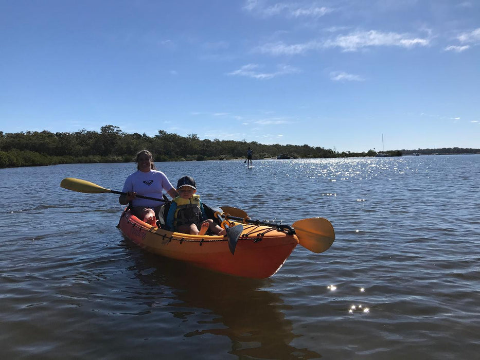 Private Kayak Or Stand Up Paddle Boarding Flat Water Tour Smooth Water From Rainbow Beach - We Wander