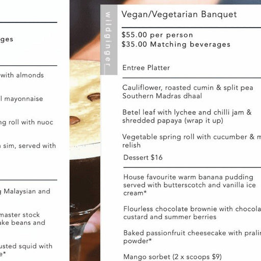 Regional Wine & Dine At Wildginger Huskisson - We Wander