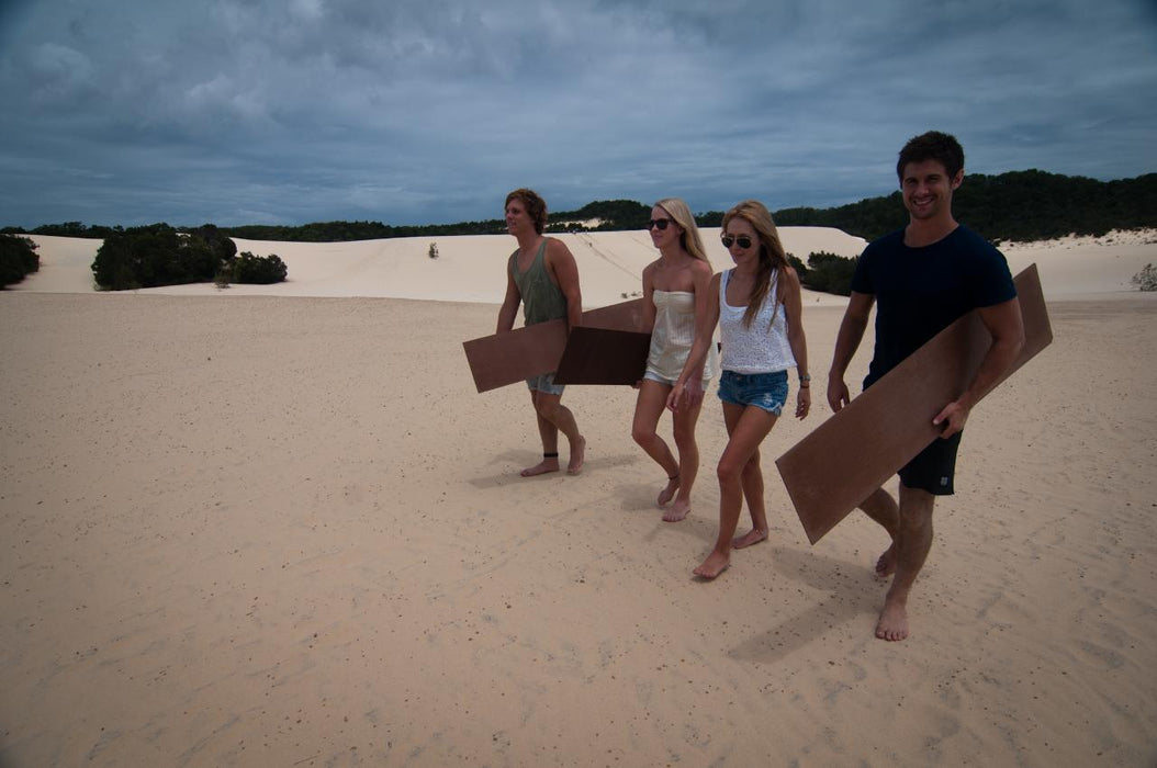 1 Day Moreton Island Snorkel Kayak & Sandboard Adventure Tour