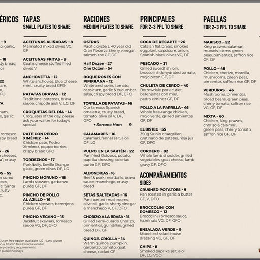 Spanish Wine & Dine At Ole Restaurant - We Wander