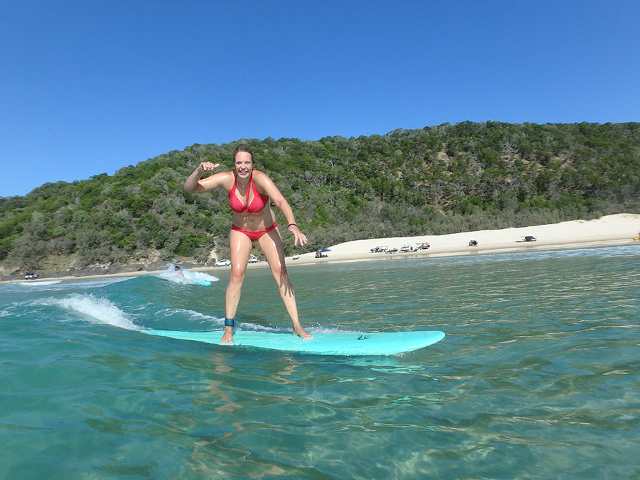 Learn To Surf Australia's Longest Wave + Great Beach Drive Adventure - Noosa Day Trip