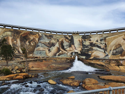 The Amazing Wellington Dam Murals And Region Day Photographic Tour - We Wander