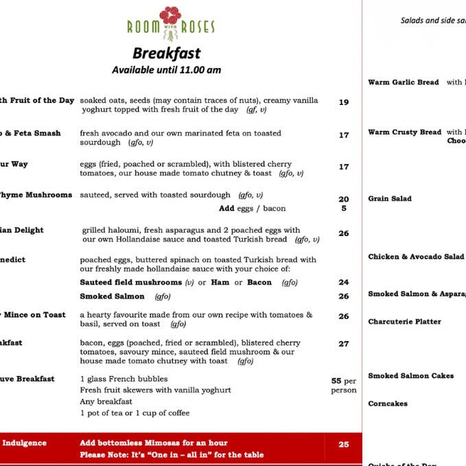 The Ultimate Fine Dining Signature At Room With Roses - We Wander